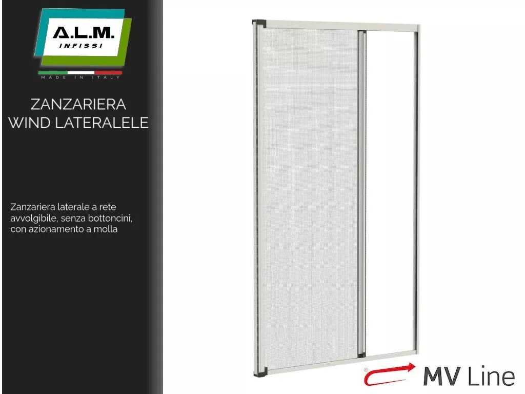 ZANZARIERA WIND Laterale ( PORTA )