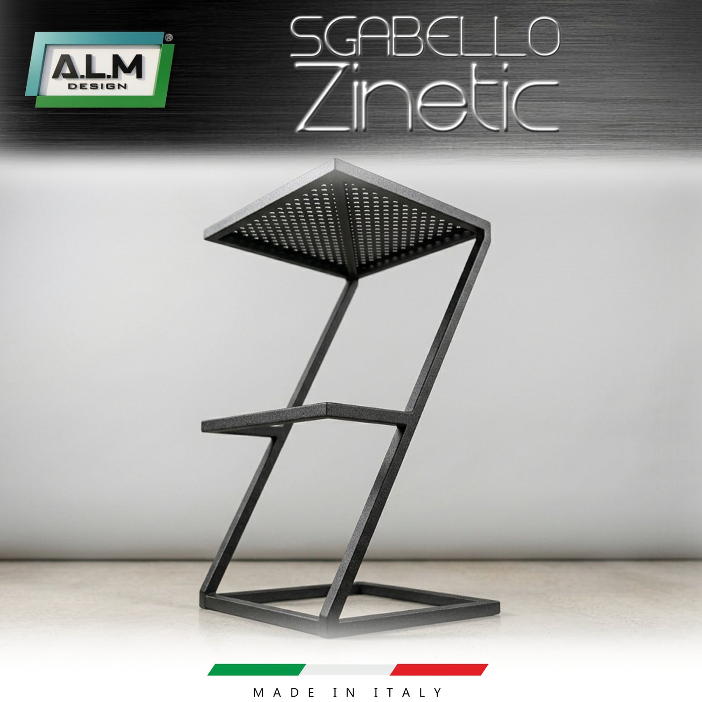 Sgabello Zinetic
