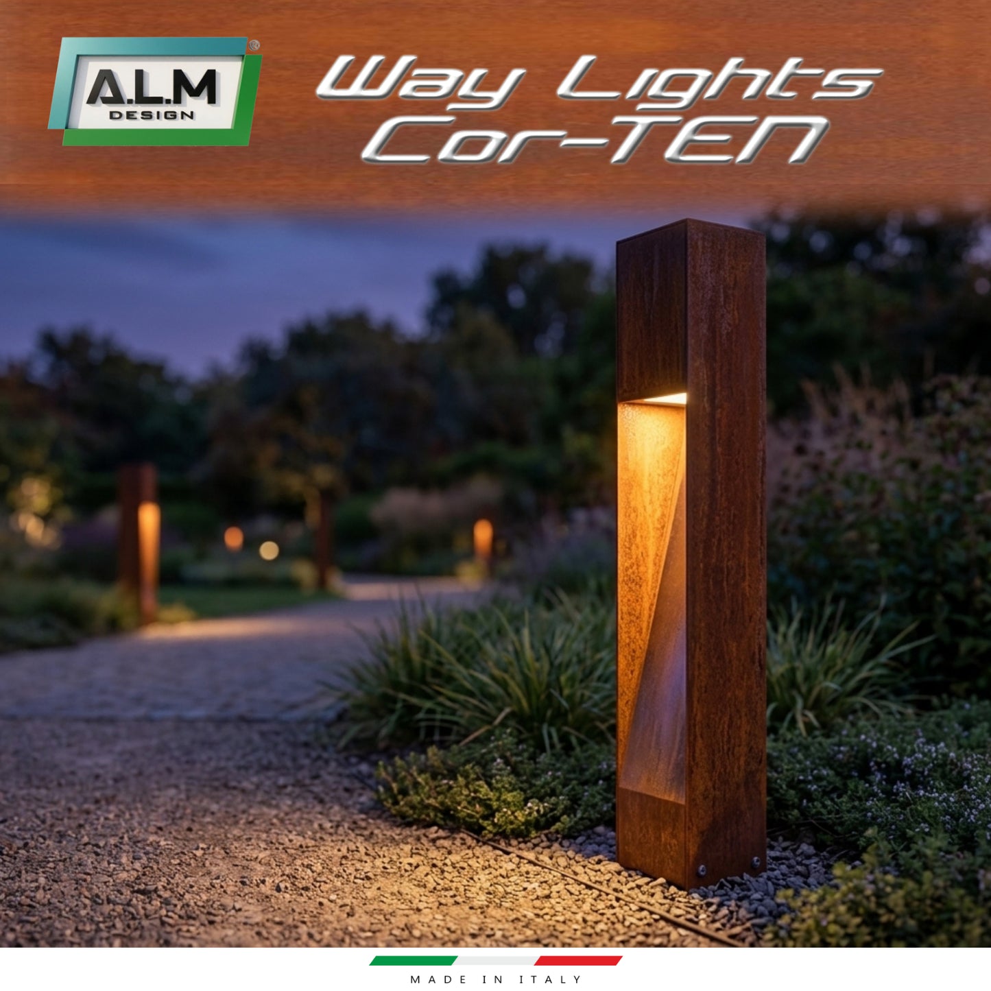 Way Lights - Cor-TEN