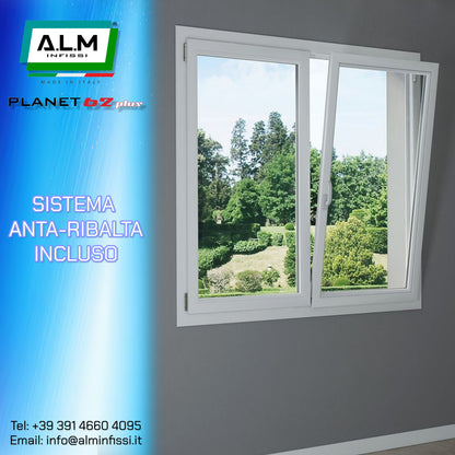 Infisso 2 Ante Ral 9010 ( Bianco puro ) TT62 Plus