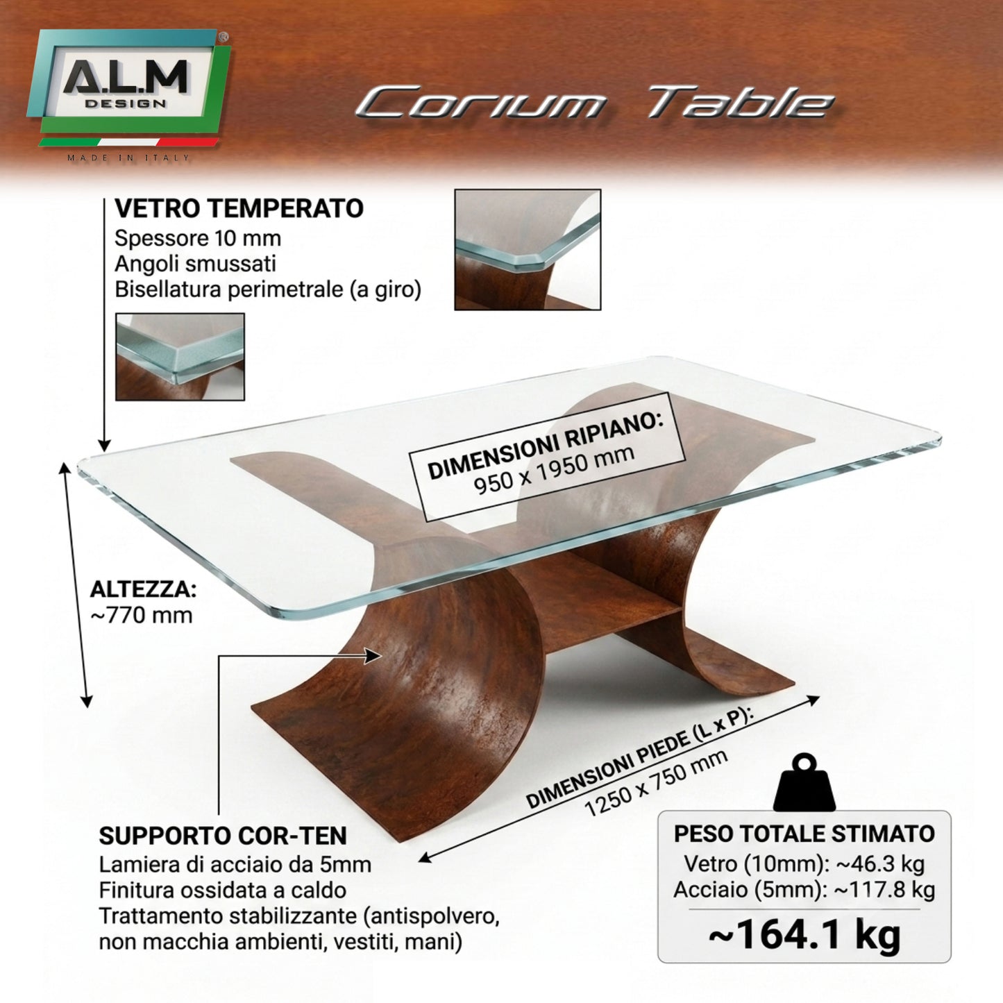 Corium Table