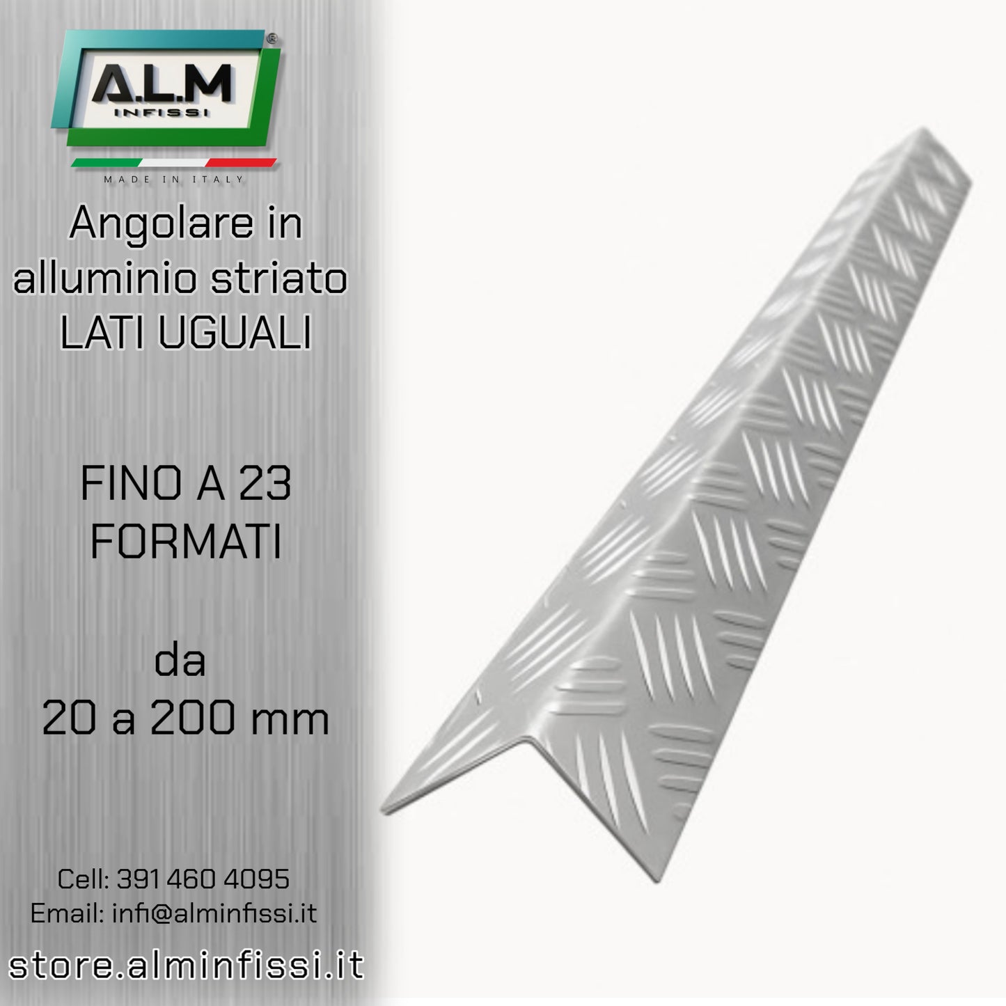 Angolare - Lamiera Alluminio