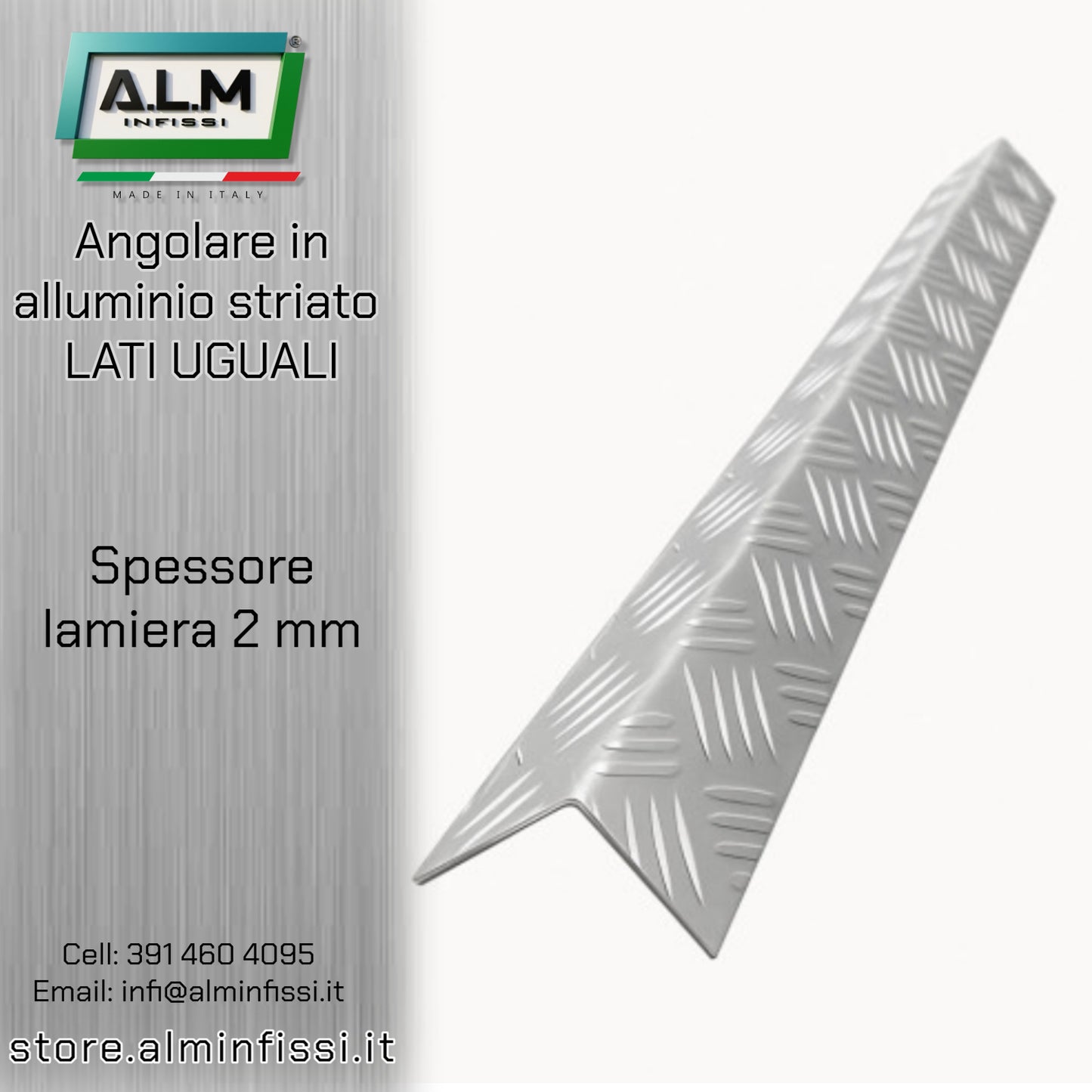 Angolare - Lamiera Alluminio