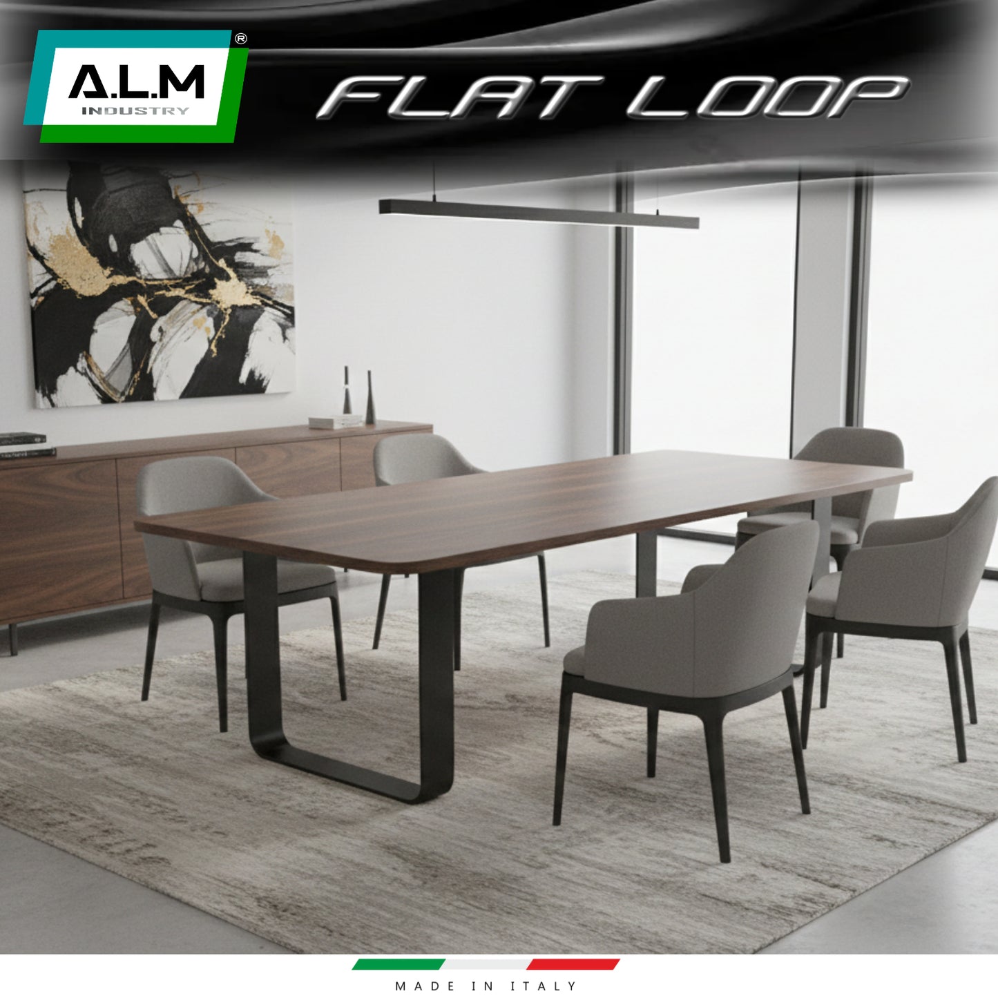 Gambe per tavolo FLAT LOOP