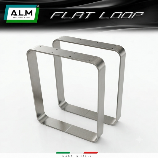 Gambe per tavolo FLAT LOOP Inox