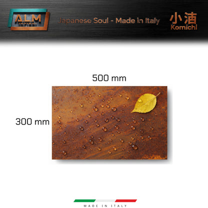 Camminamento sentiero Japanese Way - Lastre Corten KOMICHI