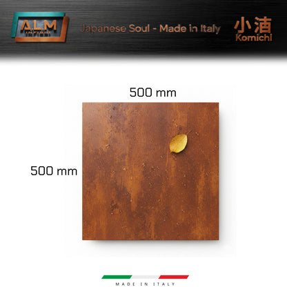 Camminamento sentiero Japanese Way - Lastre Corten KOMICHI