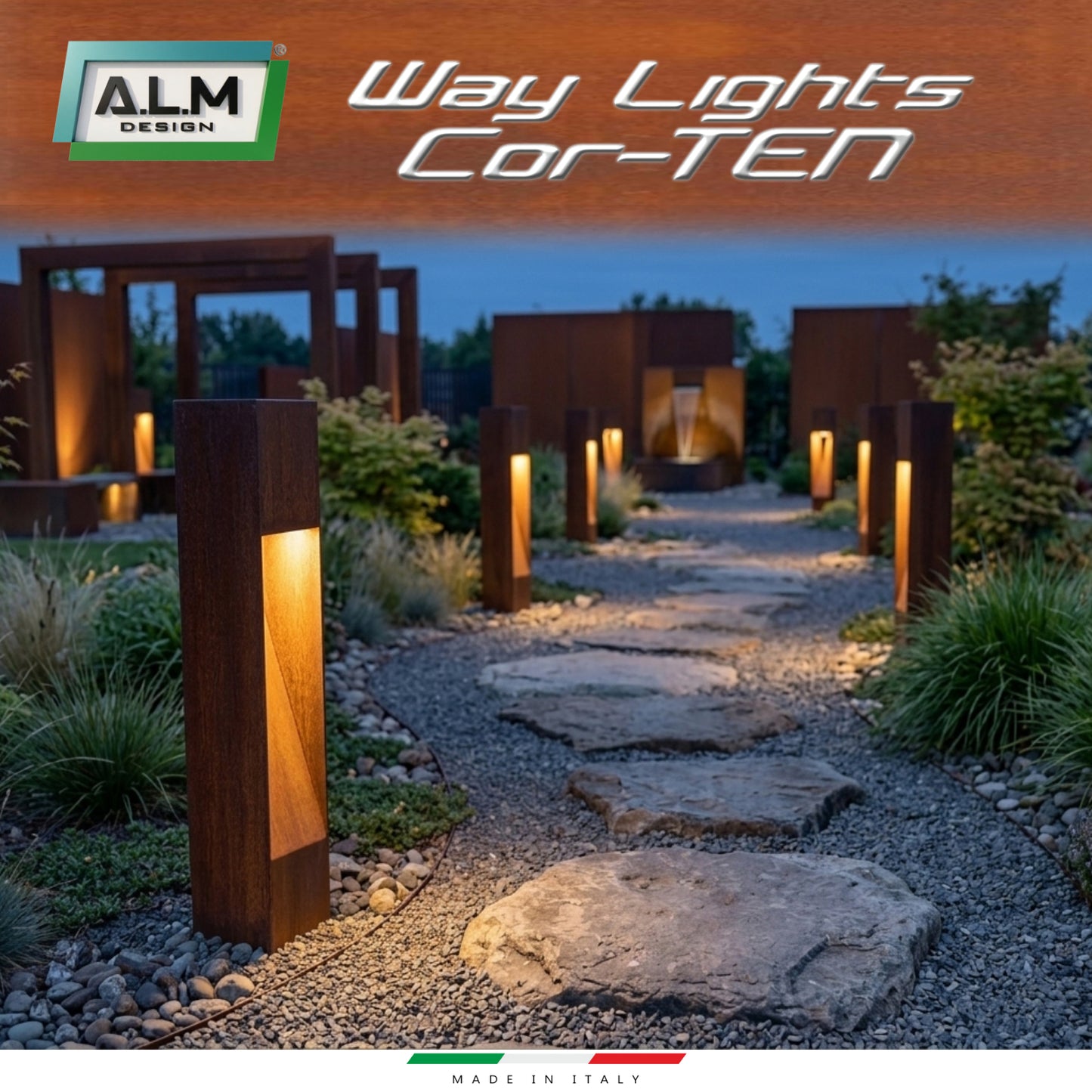 Way Lights - Cor-TEN