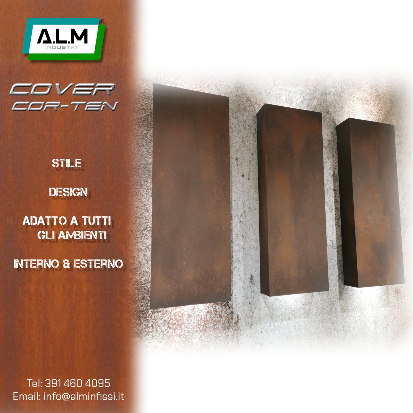 Cover Light Cor-TEN