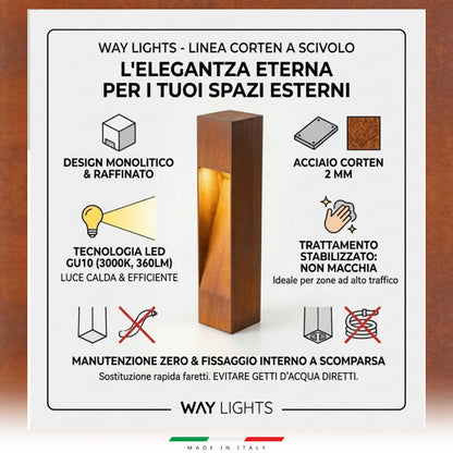 Way Lights - Cor-TEN