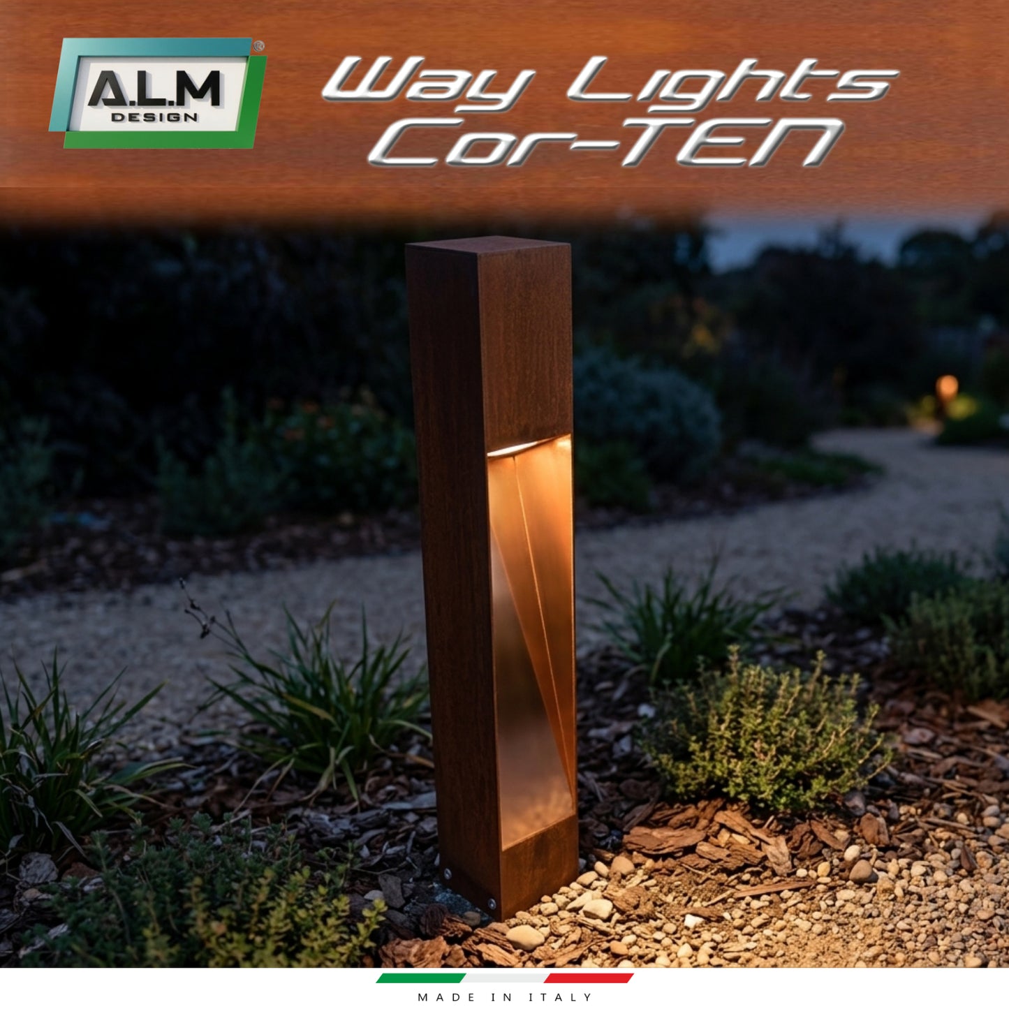 Way Lights - Cor-TEN