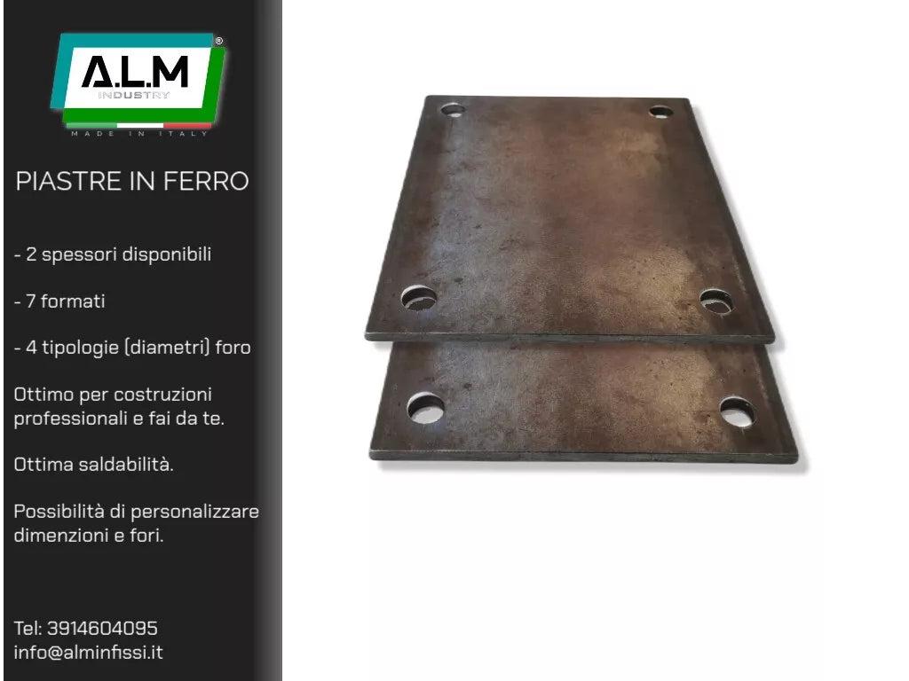 PIASTRE IN FERRO