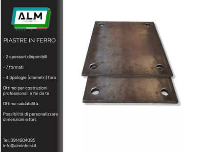 PIASTRE IN FERRO