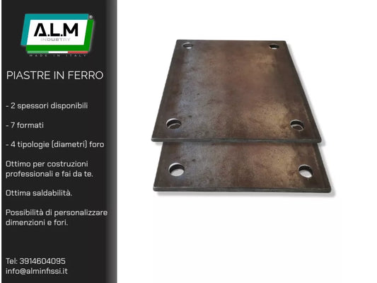 PIASTRE IN FERRO