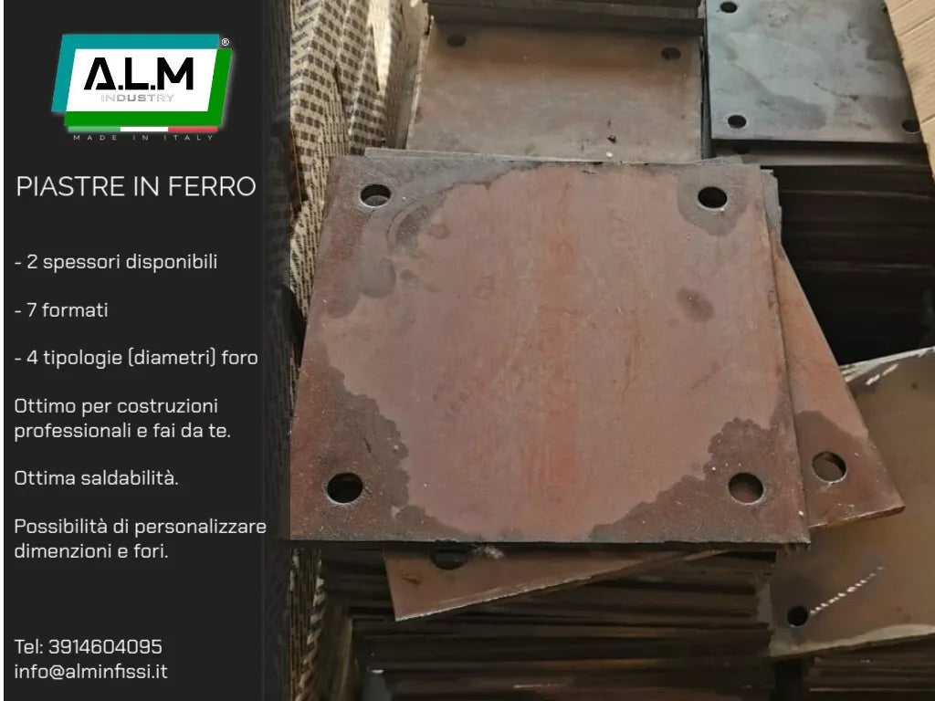 PIASTRE IN FERRO